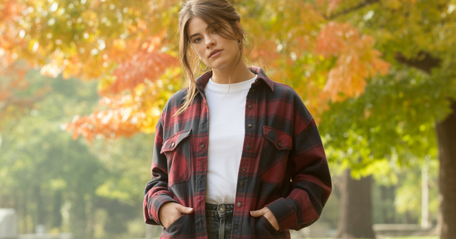 Exemple de vêtements à carreaux