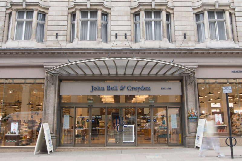 John Bell & Croyden : l’apothicaire londonien d’origine devenu temple du bien-être
